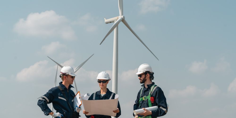 Duurzaamheidsmaatregelen bij windmolen