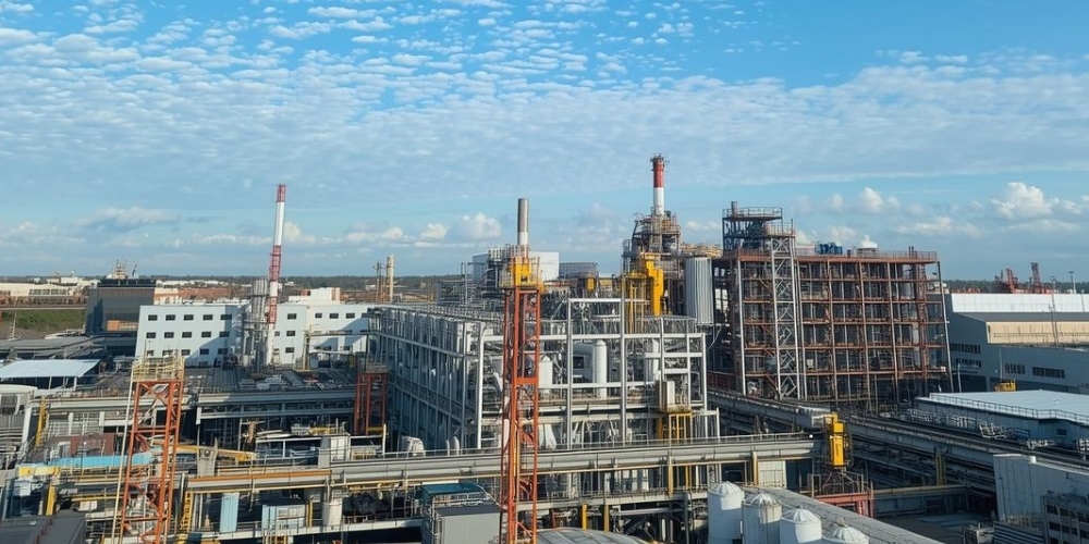 Industriële installatie met complexe assetstructuur en technische infrastructuur, relevant voor audit en documentatiebeheer